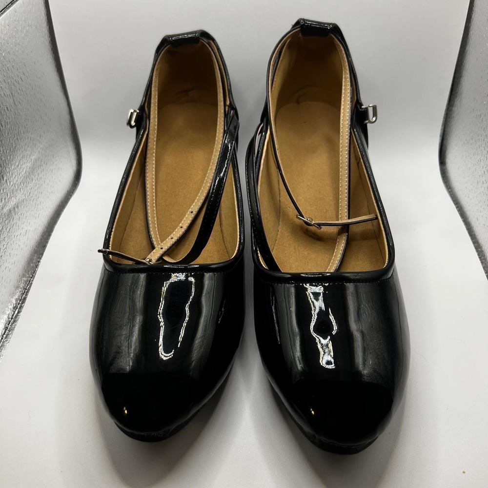 NEW Dance And Sway Women's Size 9.5 Black Shoes Heel 1.3"
